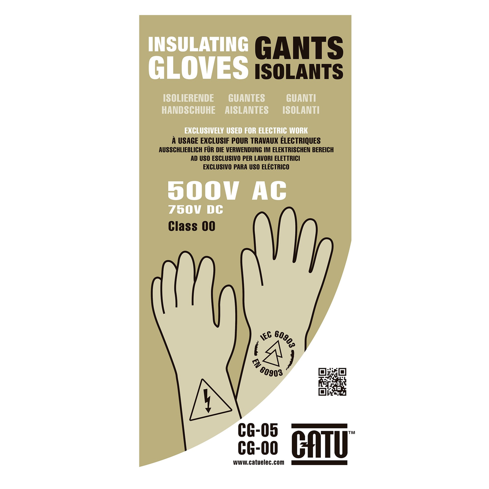 Catu Cg-981 Leather Over Gloves For Low Voltage Insulating Gloves